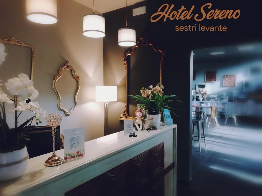 Hotel Sereno Сестри-Леванте Экстерьер фото