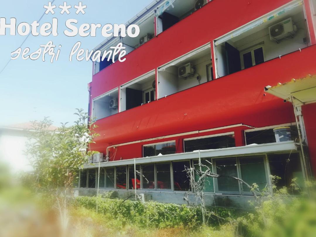 Hotel Sereno Сестри-Леванте Экстерьер фото